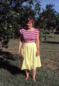 Margrit im Jahr 1988
